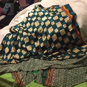 Beautiful wrap skirt.